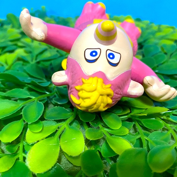 WALT DISNEY VTG 1985 WUZZLES RHINOKEY PINK & YELLOW PVC FIGURE LIMBS & HEAD MOVE - Picture 9 of 13